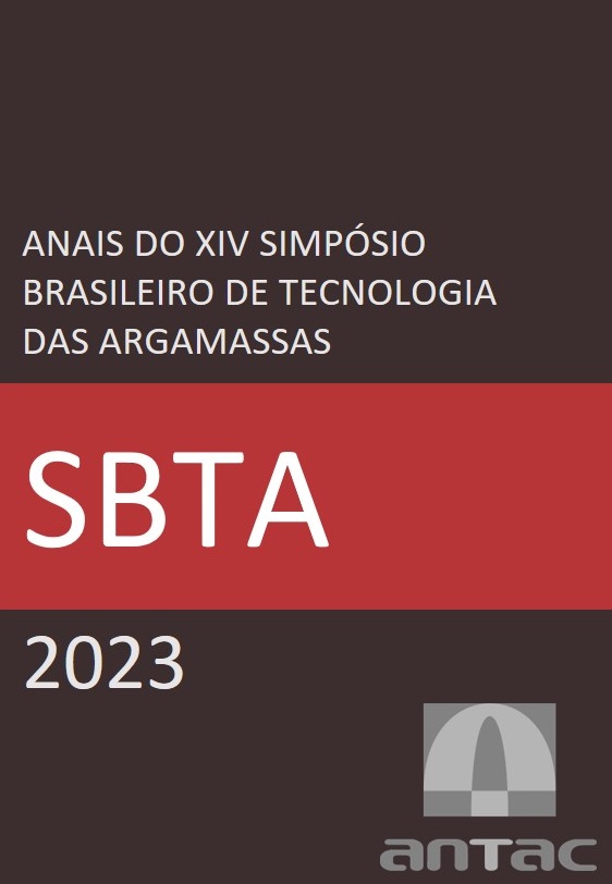 					Visualizar v. 14 (2023): XIV SIMPÓSIO BRASILEIRO DE TECNOLOGIA DAS ARGAMASSAS
				