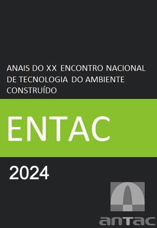 					Visualizar v. 20 (2024): XX ENCONTRO NACIONAL DE TECNOLOGIA DO AMBIENTE CONSTRUÍDO
				